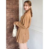 【セットアップ対応】ベルトダブルプリーツスカート | dazzlin | 詳細画像19 