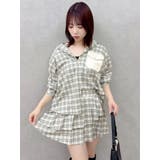 【セットアップ対応】ベルトダブルプリーツスカート | dazzlin | 詳細画像23 