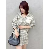 【セットアップ対応】ベルトダブルプリーツスカート | dazzlin | 詳細画像28 