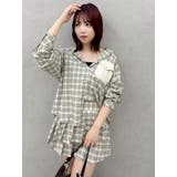 【セットアップ対応】ベルトダブルプリーツスカート | dazzlin | 詳細画像29 