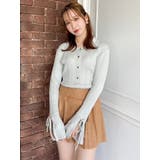 【セットアップ対応】ベルトダブルプリーツスカート | dazzlin | 詳細画像40 