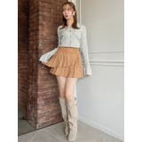 【セットアップ対応】ベルトダブルプリーツスカート | dazzlin | 詳細画像42 