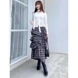 ランダムフリルギャザースカート | dazzlin | 詳細画像12 