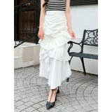 ランダムフリルギャザースカート | dazzlin | 詳細画像2 