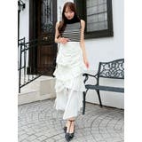 ランダムフリルギャザースカート | dazzlin | 詳細画像4 