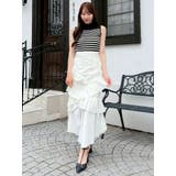 ランダムフリルギャザースカート | dazzlin | 詳細画像5 