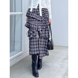 ミックス | ランダムフリルギャザースカート | dazzlin