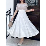 シアーボリューミーフレアスカート | dazzlin | 詳細画像1