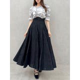 シアーボリューミーフレアスカート | dazzlin | 詳細画像28