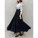 シアーボリューミーフレアスカート | dazzlin | 詳細画像30