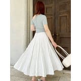 シアーボリューミーフレアスカート | dazzlin | 詳細画像33