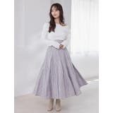 シアーボリューミーフレアスカート | dazzlin | 詳細画像4