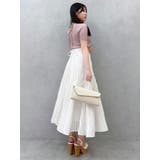 シアーボリューミーフレアスカート | dazzlin | 詳細画像40