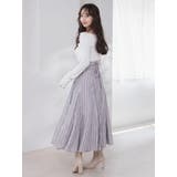 シアーボリューミーフレアスカート | dazzlin | 詳細画像5