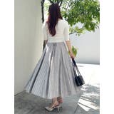 シアーボリューミーフレアスカート | dazzlin | 詳細画像50