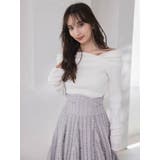 シアーボリューミーフレアスカート | dazzlin | 詳細画像6