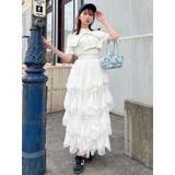 ランダムタックバルーンスカート | dazzlin | 詳細画像12 