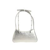 シルバー | 【キャセリーニ】肩リボンエナメルバッグ | dazzlin