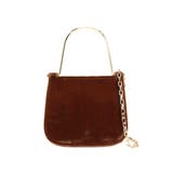 ブラウン | 【キャセリーニ】Metal handle minibag | dazzlin