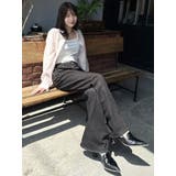 【骨格ウェーブ向け】フレアデニムパンツ | dazzlin | 詳細画像28