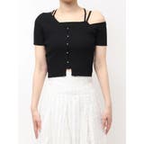 ワンショルレイヤードリブニット | dazzlin | 詳細画像27 