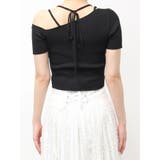 ワンショルレイヤードリブニット | dazzlin | 詳細画像29 