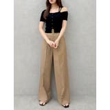 ワンショルレイヤードリブニット | dazzlin | 詳細画像6 