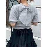 2WAYバックリボンヘアリーニット | dazzlin | 詳細画像45 