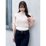 2WAYバックリボンヘアリーニット | dazzlin | 詳細画像5 