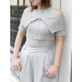 ビッグカラーレイヤードリブニット | dazzlin | 詳細画像10 