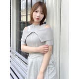 ビッグカラーレイヤードリブニット | dazzlin | 詳細画像11 