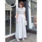 ビッグカラーレイヤードリブニット | dazzlin | 詳細画像12 