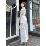 ビッグカラーレイヤードリブニット | dazzlin | 詳細画像14 