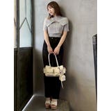 ビッグカラーレイヤードリブニット | dazzlin | 詳細画像16 