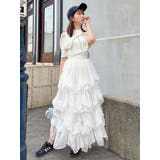 ビッグカラーレイヤードリブニット | dazzlin | 詳細画像7 