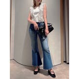 フリルギャザードッキングカットソー | dazzlin | 詳細画像17 