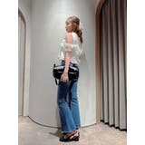 フリルギャザードッキングカットソー | dazzlin | 詳細画像18 