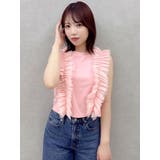 フリルギャザードッキングカットソー | dazzlin | 詳細画像21 