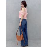 フリルギャザードッキングカットソー | dazzlin | 詳細画像27 