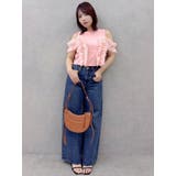 フリルギャザードッキングカットソー | dazzlin | 詳細画像33 