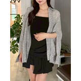 ブラック | カップ付インナーキャミソール | dazzlin