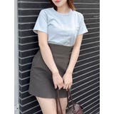 ブルー | ロゴアートTシャツ | dazzlin