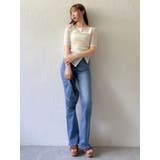 ワンショルギャザーカットトップス | dazzlin | 詳細画像13 