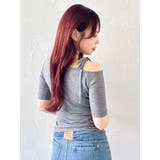 ワンショルギャザーカットトップス | dazzlin | 詳細画像16 