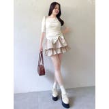 ワンショルギャザーカットトップス | dazzlin | 詳細画像24 