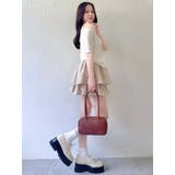 ワンショルギャザーカットトップス | dazzlin | 詳細画像25 