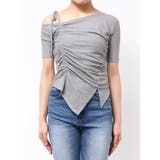 ワンショルギャザーカットトップス | dazzlin | 詳細画像30 