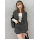 モチーフチュールシアートップス | dazzlin | 詳細画像15