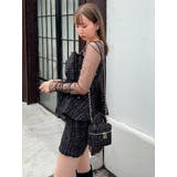 モチーフチュールシアートップス | dazzlin | 詳細画像25