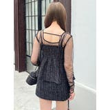 モチーフチュールシアートップス | dazzlin | 詳細画像26